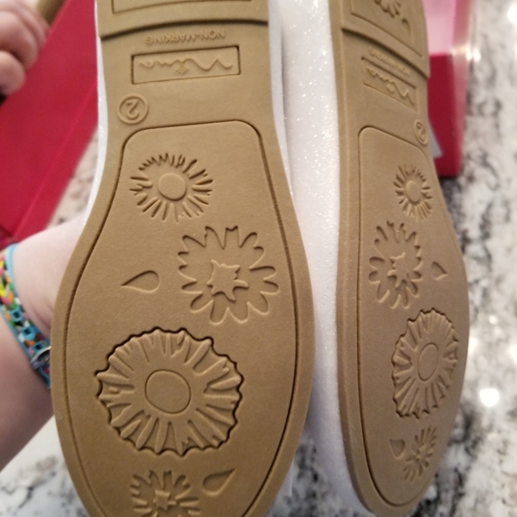 NEW IN BOX GirlsNina Glitter Flats - Picture 5 of 5